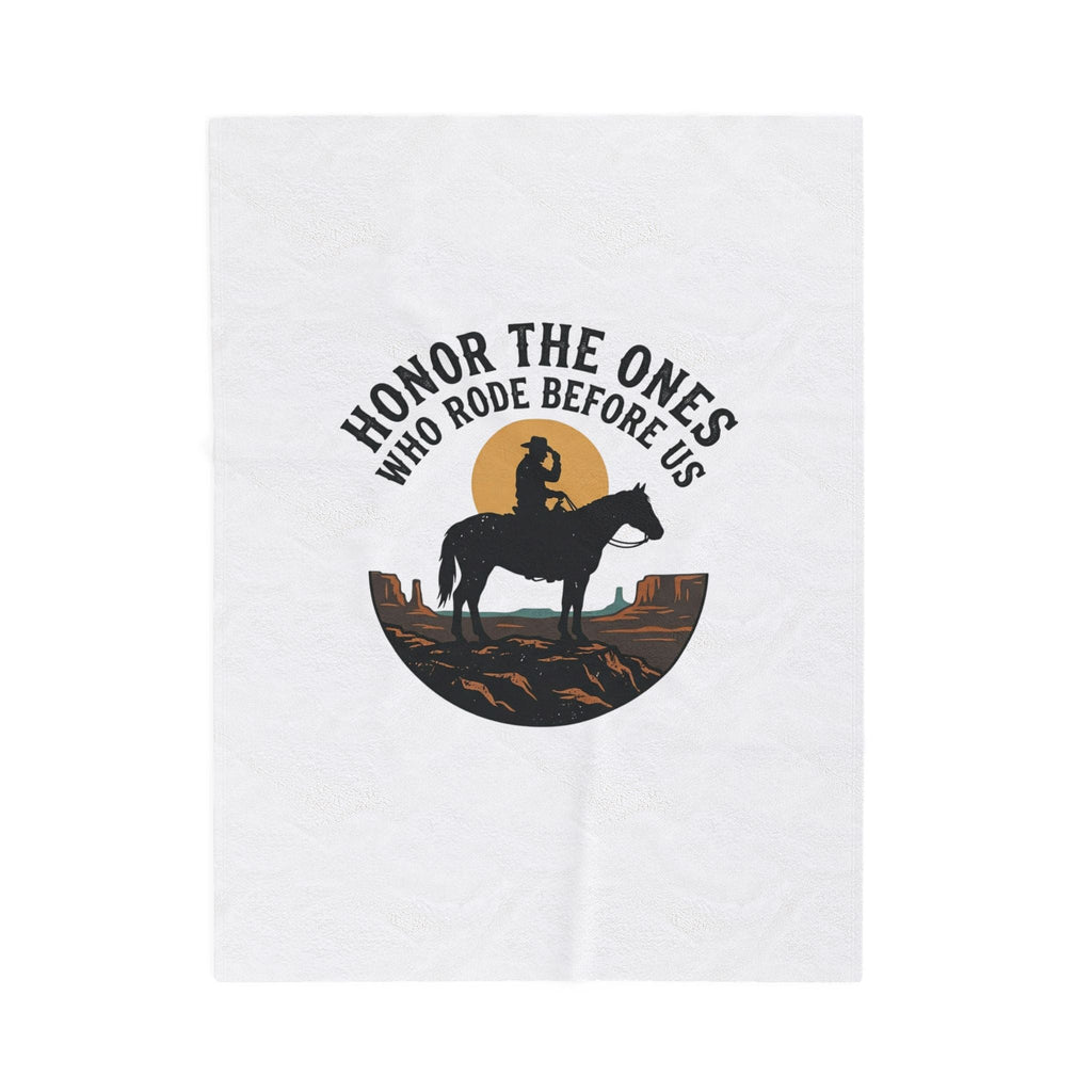 Honor The Ones Who Rode Before Us Blanket | Western Americana, Cowboy Vintage