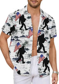 Men's Floral Print Casual Shirt