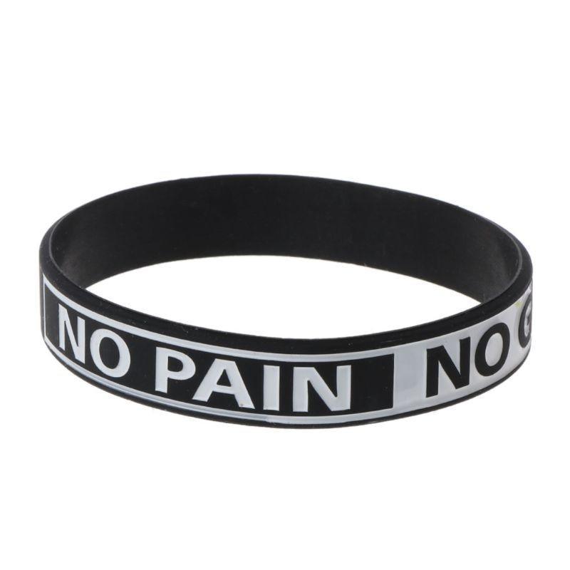 Silicone Rubber Band Elastic Inspirational Motivation Bracelets