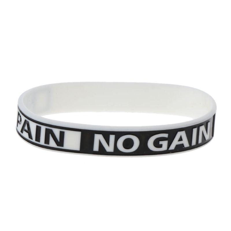 Silicone Rubber Band Elastic Inspirational Motivation Bracelets
