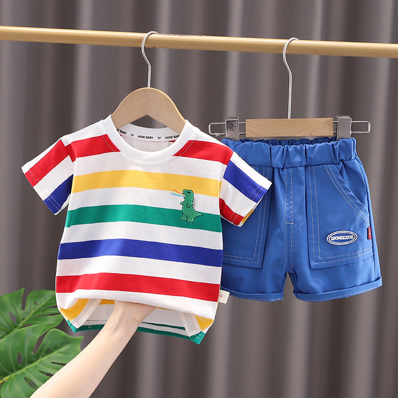 Trendy Summer Outfit for Boys | Two-Piece Set